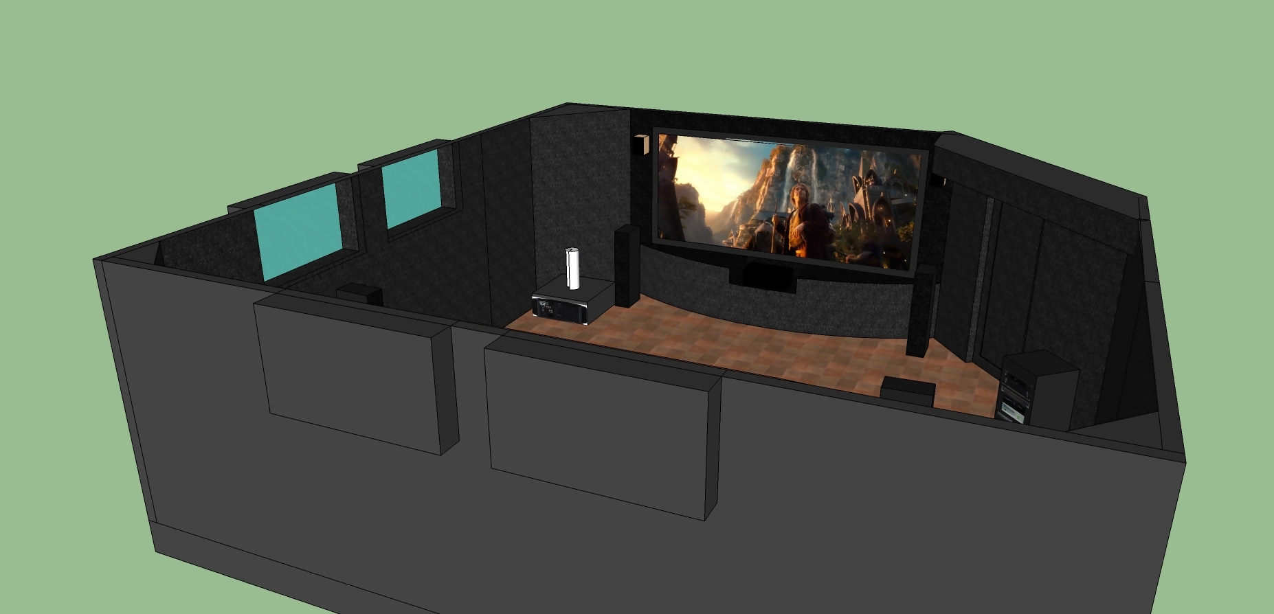 AJDR's Home Theater Gallery Home theatre AJDR (52 photos)