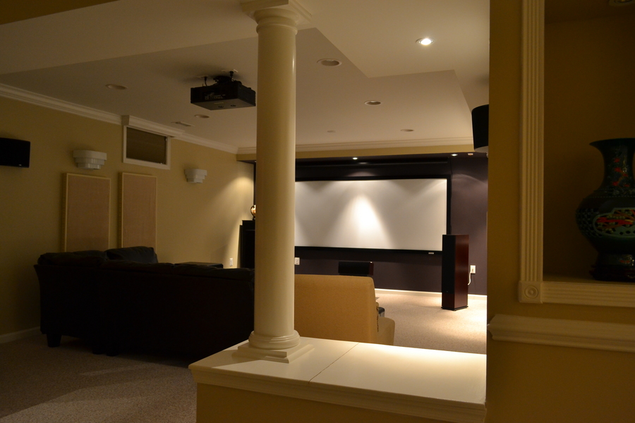 home theater screen