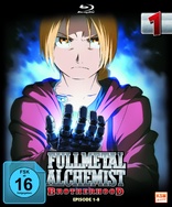 Fullmetal Alchemist Brotherhood Vol. 1 (Blu-ray Movie)