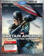 Captain America: The Winter Soldier 3D (Blu-ray Movie)