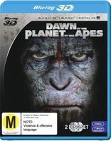 Dawn of the Planet of the Apes 3D (Blu-ray Movie)