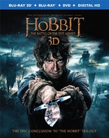 The Hobbit: The Battle of the Five Armies 3D (Blu-ray Movie), temporary cover art