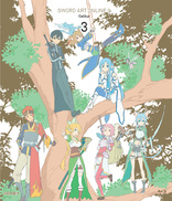 Sword Art Online II Volume 3 (Blu-ray Movie), temporary cover art