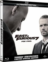 Fast & Furious 7 - Paul Walker Commemorative Edition (Blu-ray Movie), temporary cover art
