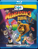 Madagascar 3: Europe's Most Wanted 3D (Blu-ray Movie)