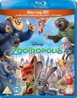 Zootropolis 3D (Blu-ray Movie)