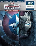 Captain America: Civil War 3D (Blu-ray Movie), temporary cover art