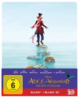 Alice Through the Looking Glass 3D (Blu-ray Movie)