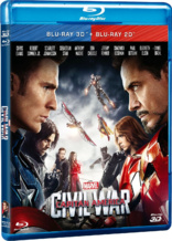 Captain America: Civil War 3D (Blu-ray Movie)