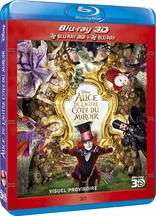 Alice Through the Looking Glass 3D (Blu-ray Movie)