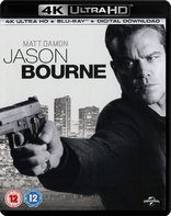 Jason Bourne 4K (Blu-ray Movie)