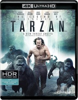 The Legend of Tarzan 4K (Blu-ray Movie)