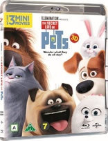 The Secret Life of Pets 3D (Blu-ray Movie)