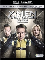 X-Men: First Class 4K (Blu-ray Movie)