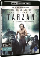 The Legend of Tarzan 4K (Blu-ray Movie)