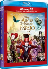 Alice Through the Looking Glass 3D (Blu-ray Movie), temporary cover art