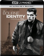 The Bourne Identity 4K (Blu-ray Movie)