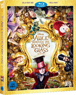 Alice Through the Looking Glass 2D + 3D (Blu-ray Movie), temporary cover art