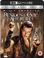 Resident Evil: Afterlife 4K (Blu-ray Movie)