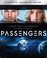 Passengers 4K + 3D (Blu-ray Movie)