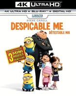 Despicable Me 4K + Despicable Me 3 Movie Cash (Blu-ray Movie)