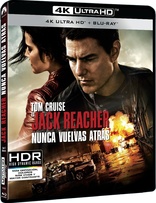 Jack Reacher: Never Go Back 4K (Blu-ray Movie)