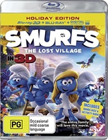 Smurfs: The Lost Village 3D (Blu-ray Movie), temporary cover art