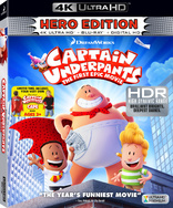 Captain Underpants: The First Epic Movie 4K (Blu-ray Movie)