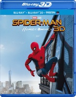 Spider-Man: Homecoming 3D (Blu-ray Movie)