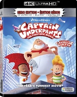 Captain Underpants: The First Epic Movie 4K (Blu-ray Movie)