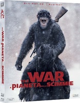 War for the Planet of the Apes 3D (Blu-ray Movie)