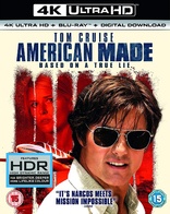 American Made 4K (Blu-ray Movie)