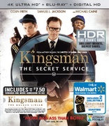 Kingsman: The Secret Service 4K (Blu-ray Movie), temporary cover art