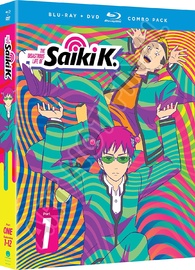 The Disastrous Life of Saiki K. - Part One Blu-ray