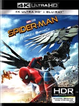 Spider-Man: Homecoming 4K (Blu-ray Movie)