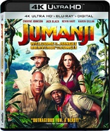 Jumanji: Welcome to the Jungle 4K (Blu-ray Movie), temporary cover art