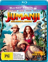 Jumanji: Welcome to the Jungle (Blu-ray Movie), temporary cover art