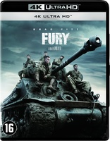 Fury 4K (Blu-ray Movie)