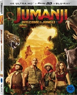 Jumanji: Welcome to the Jungle 4K + 3D (Blu-ray Movie)