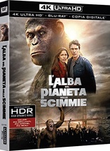 Rise of the Planet of the Apes 4K (Blu-ray Movie)