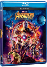 Avengers: Infinity War 3D (Blu-ray Movie), temporary cover art