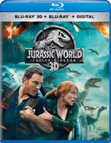 Jurassic World: Fallen Kingdom 3D (Blu-ray Movie)