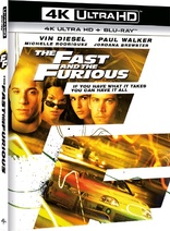 The Fast and the Furious 4K (Blu-ray Movie)