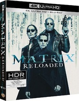 The Matrix Reloaded 4K (Blu-ray Movie)