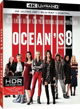 Ocean's 8 4K (Blu-ray Movie)