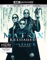 The Matrix Reloaded 4K (Blu-ray Movie)