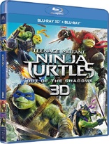 Teenage Mutant Ninja Turtles 2: Out of the Shadows 3D (Blu-ray Movie)