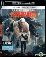 Rampage 4K (Blu-ray Movie), temporary cover art