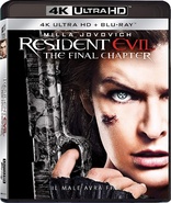 Resident Evil: The Final Chapter 4K (Blu-ray Movie)