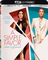 A Simple Favor 4K (Blu-ray Movie)